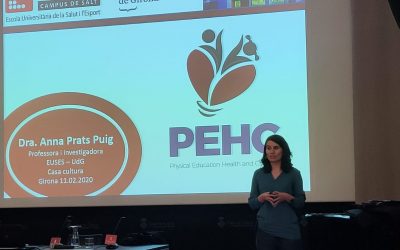 La Dra. Anna Prats presenta el PEHC en les Aules d’Extensió Universitària de la UdG a la casa de la cultura