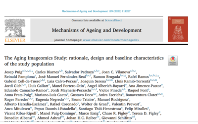 Imagenoma de l’envelliment: article amb col·laboració de docents d’EUSES a la revista Mechanisms of Ageing and Development