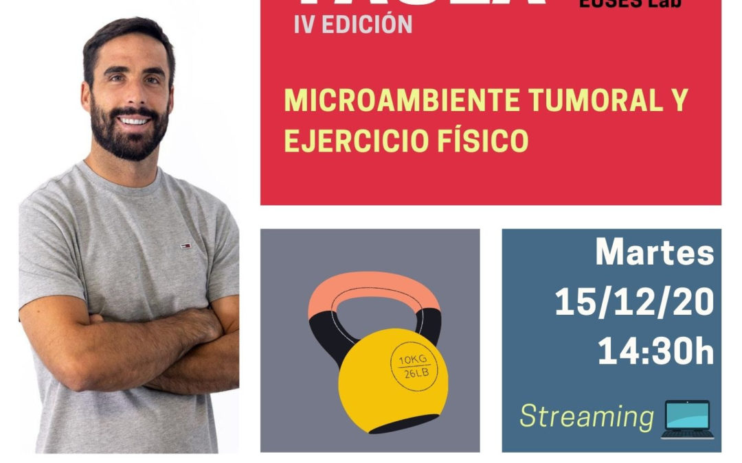 El cicle “Ciència a la Taula” torna el dia 15, amb Adrián Castillo com a ponent i en format “on-line”