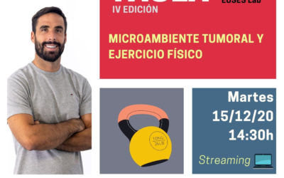 El cicle “Ciència a la Taula” torna el dia 15, amb Adrián Castillo com a ponent i en format “on-line”