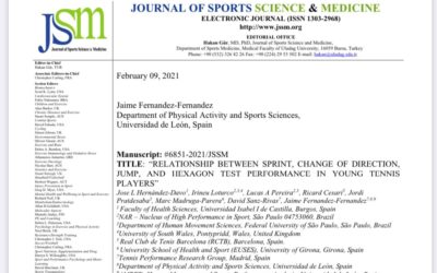 La revista Journal of Sports Science&Medicine publica un nou article amb participació del Dr. Marc Madruga